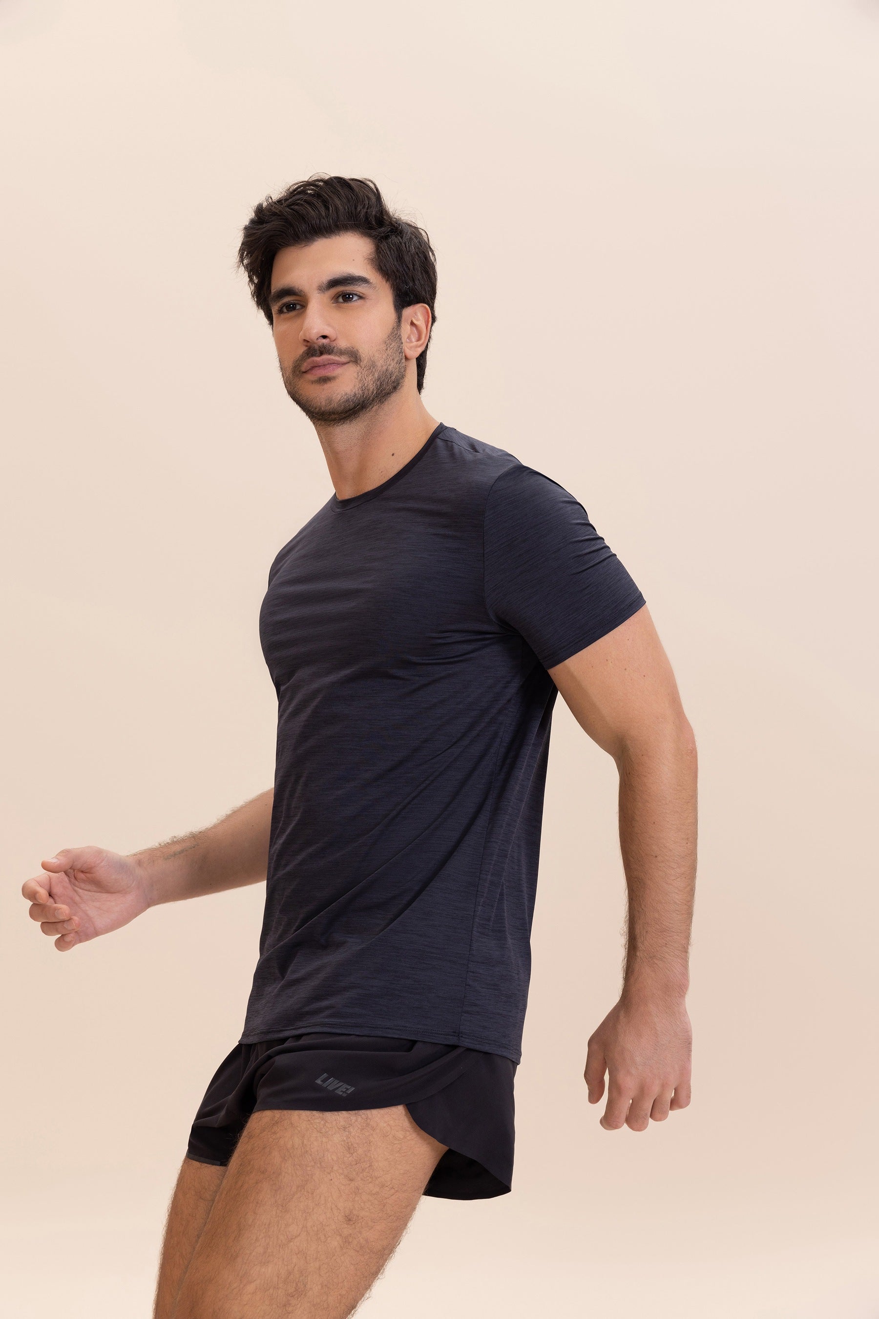 Comfy Reflex Back Men's T-Shirt - Soft Cotton Casual Tee for Everyday Wear | Gym, Lounge & Outdoor Activities
