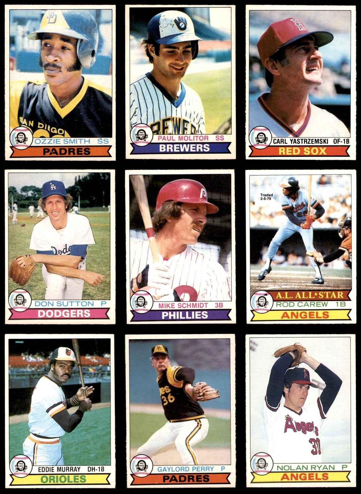 1979 O Pee Chee OPC Baseball Complete 374 Card Set NRMT Ozzie Smith Rookie - Perfect for Collectors, Sports Memorabilia Displays & Vintage Baseball Enthusiasts