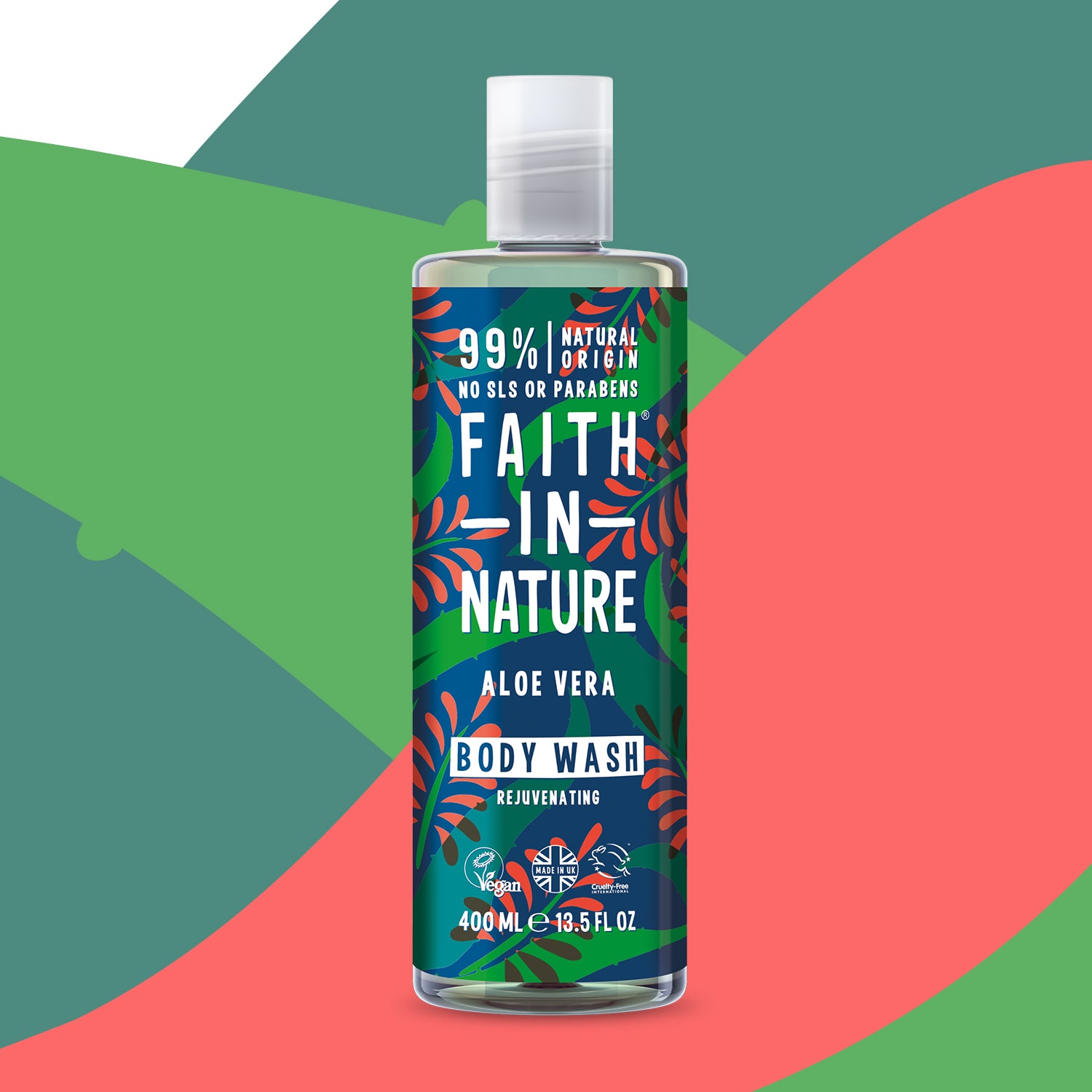 Aloe Vera & Ylang Ylang Body Wash - Soothing & Aromatherapy Shower Gel for Dry Skin - Perfect for Relaxation & Stress Relief