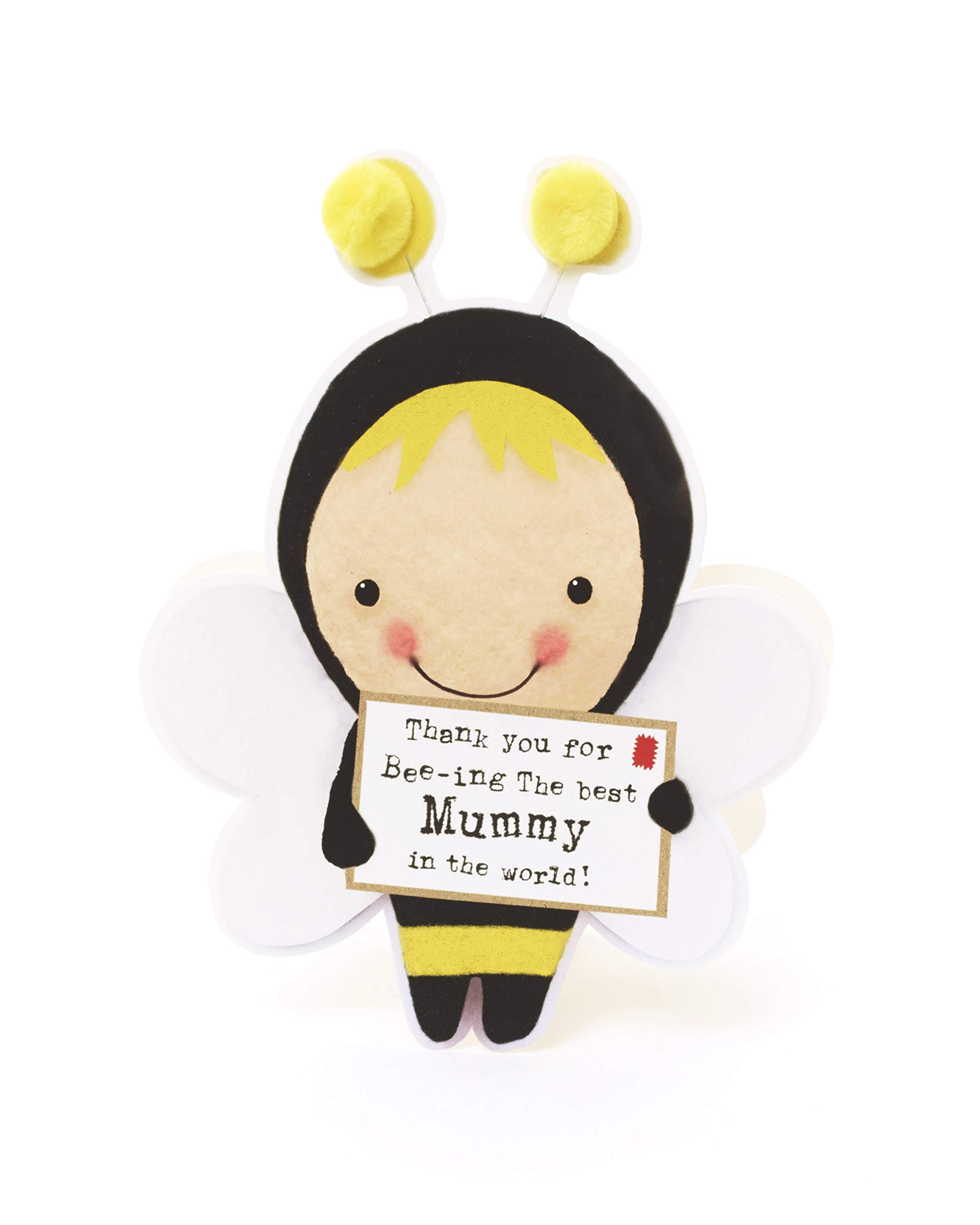 Cute Bumble Bee Birthday Card for Mom - UK Greetings - Perfect for Mother's Day & Special Occasions