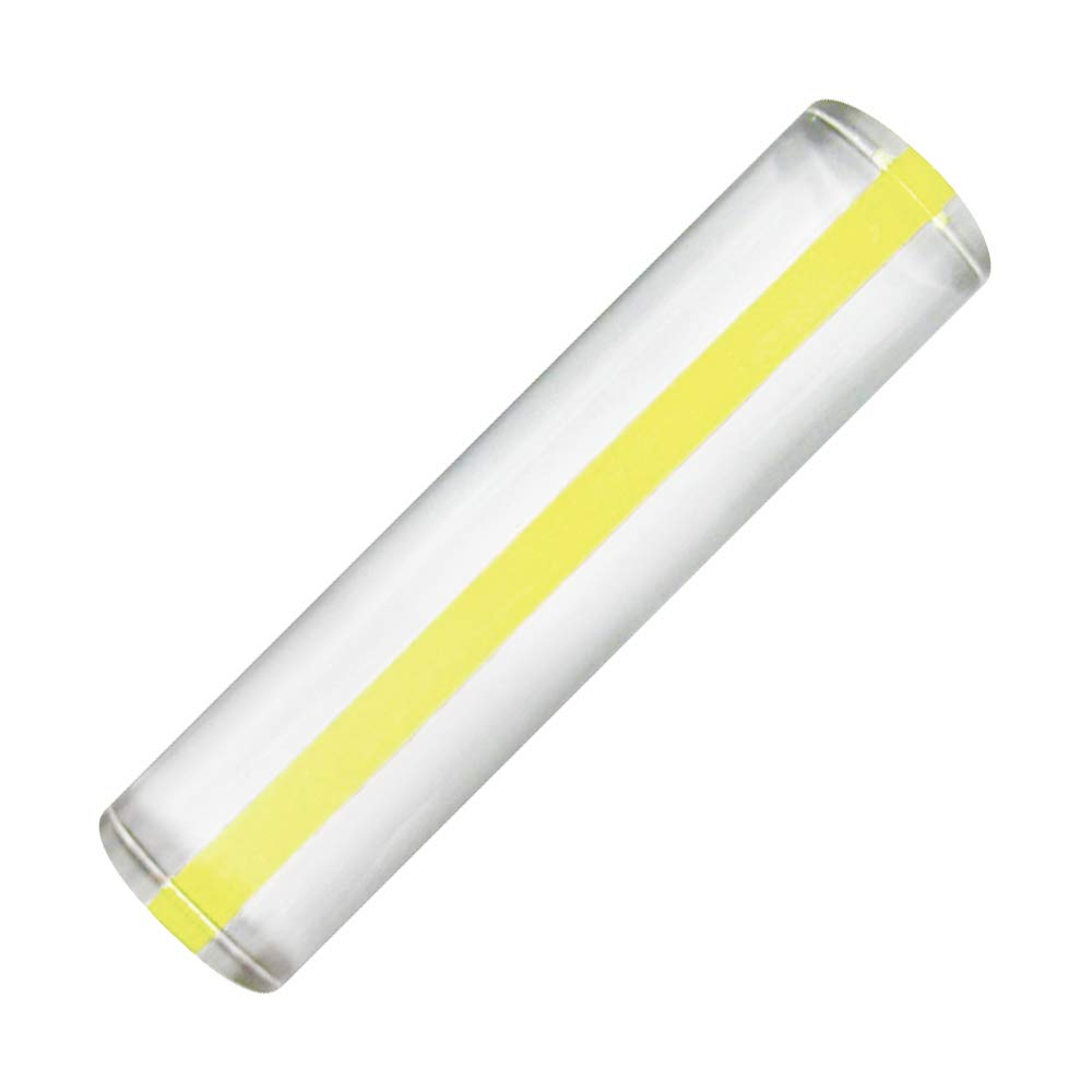 Kyoei Plastic ORIONS CBLM-500-LY Mini Color Bar Loupe 4.1 Inch (10.5cm) Light Yellow - Jewelry Gemstone Coin Stamp Inspection Magnifier for Hobbyists & Professionals