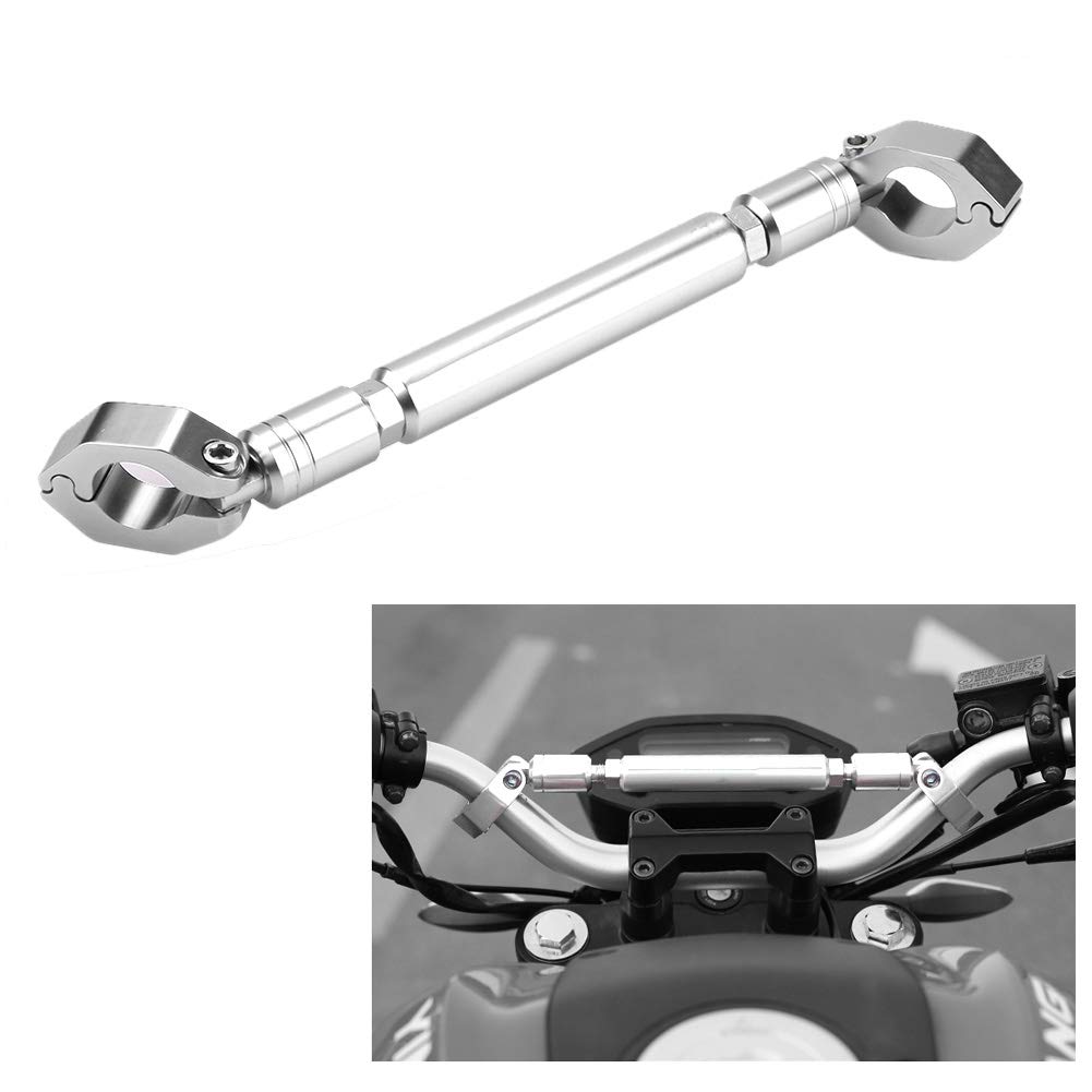Aluminum Alloy Motorcycle Balance Bar - 22mm Reinforced Handlebar for Off-Road & Cruiser Bikes