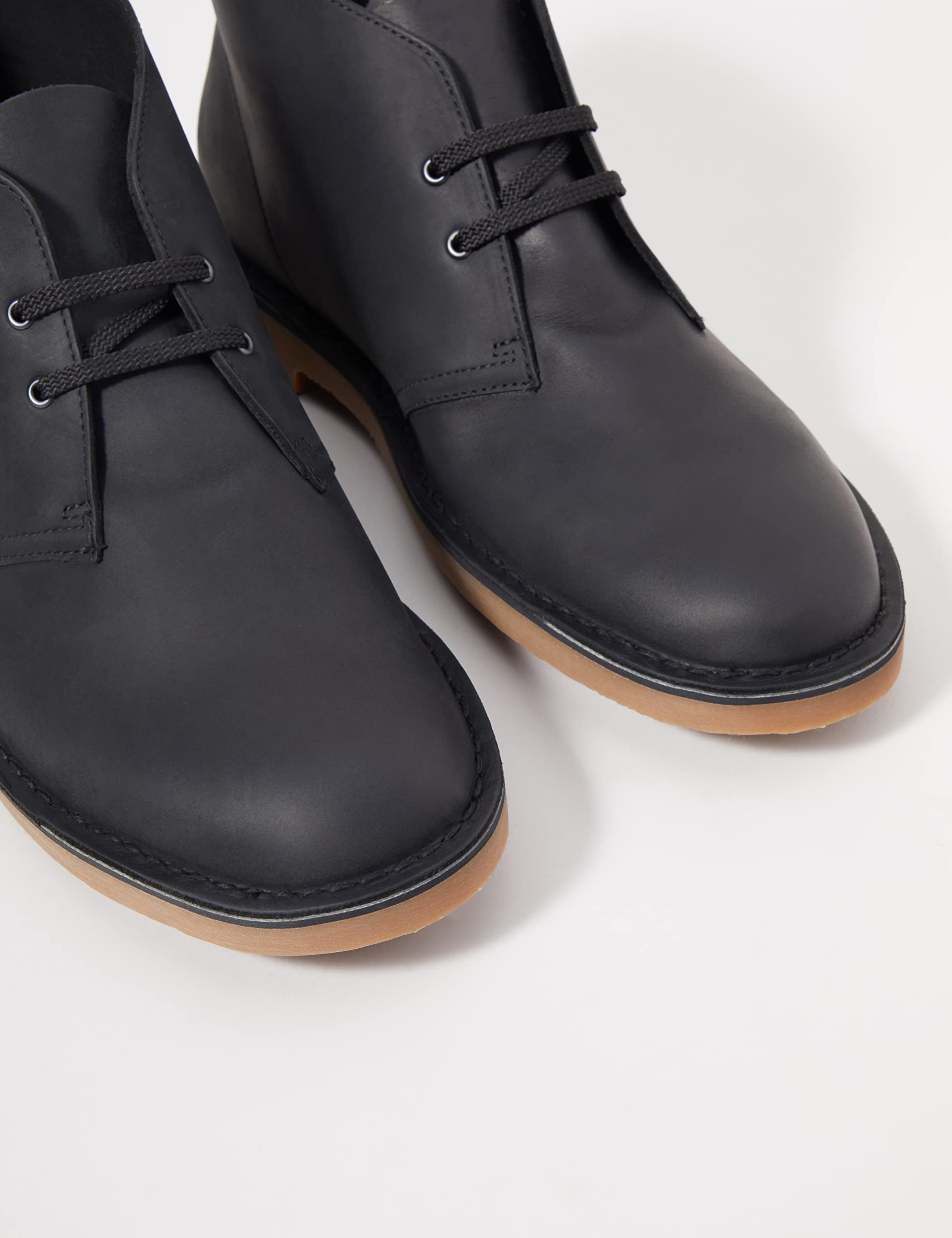 Clarks Men's Desert Chukka Boots - Premium Leather Ankle Boots for Casual & Dress Wear - Comfortable Walking Shoes for Men