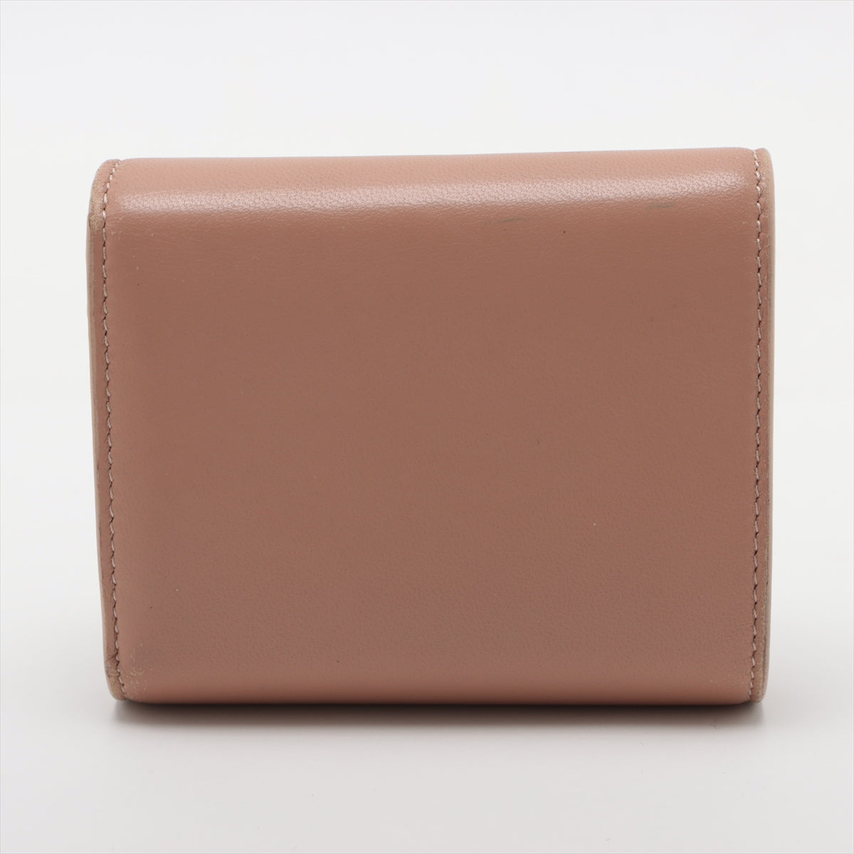 Celine Triomphe Beige Compact Flap Card Holder Wallet for Women | Luxury Leather Credit Card Case | Perfect for Everyday Use & Travel Accessories