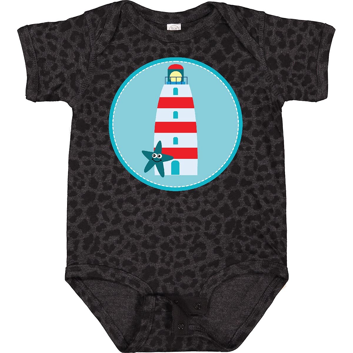Inktastic Lighthouse Nautical Beach Baby Bodysuit - Cute Ocean Theme Cotton Onesie for Newborns & Infants | Perfect for Beach Trips, Family Photos & Baby Showers