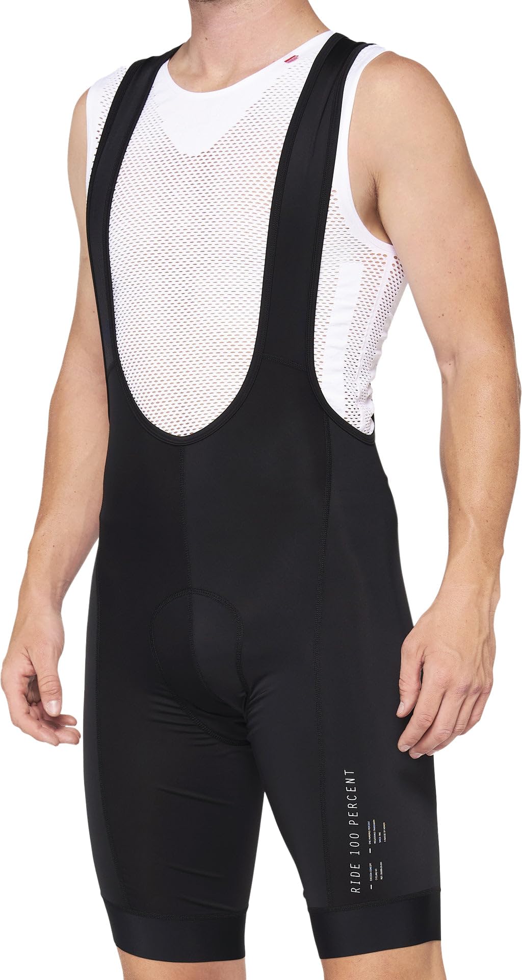 Exceeda MTB Bib Shorts - 100% Premium Cycling Wear for Men, Black/Charcoal (Medium) | Breathable & Padded for Mountain Biking | Perfect for Trail Riding & Endurance Cycling