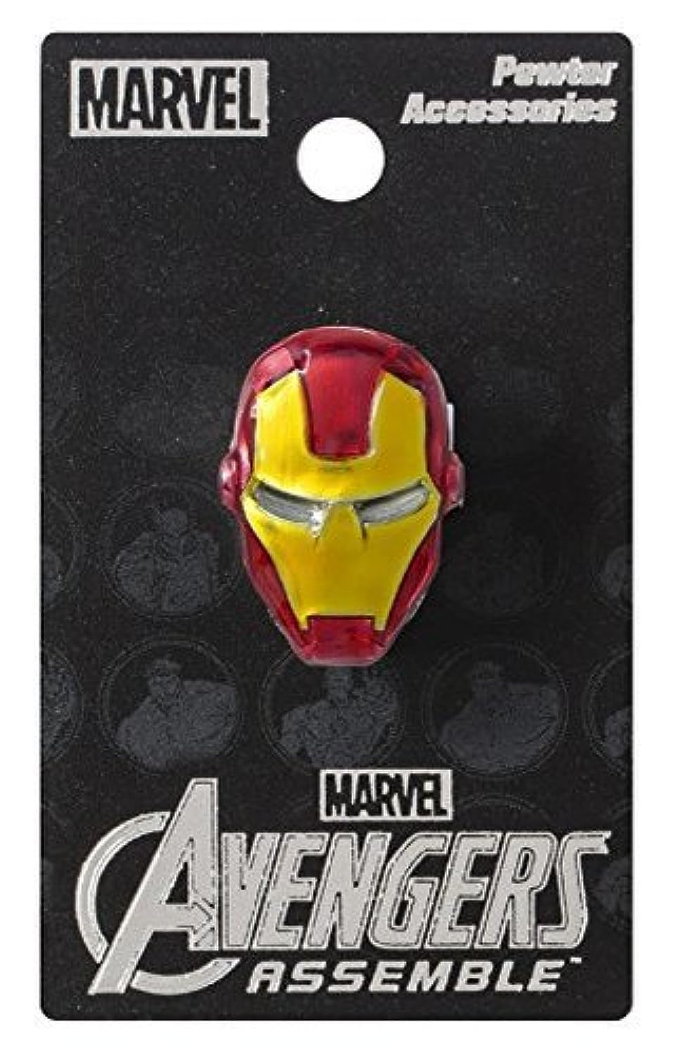 Marvel Men's Lapel Novelty Buttons & Pins - Red Superhero Collectible Badges for Suits & Jackets - One Size US - Perfect for Cosplay, Gifts & Comic Conventions