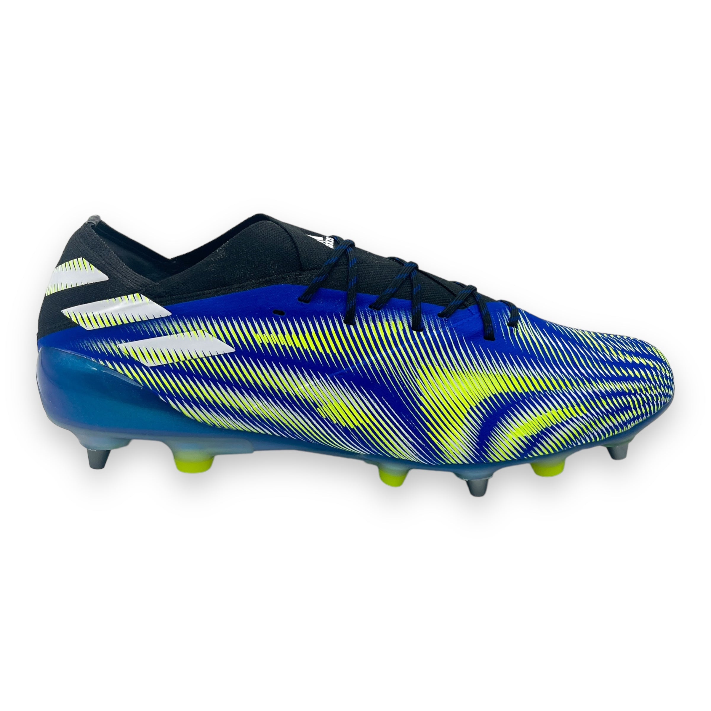 Adidas Nemeziz.1 SG Firm Ground Soccer Cleats - Royal Blue | Lightweight & Agile for Competitive Matches | Perfect for Turf & Outdoor Play