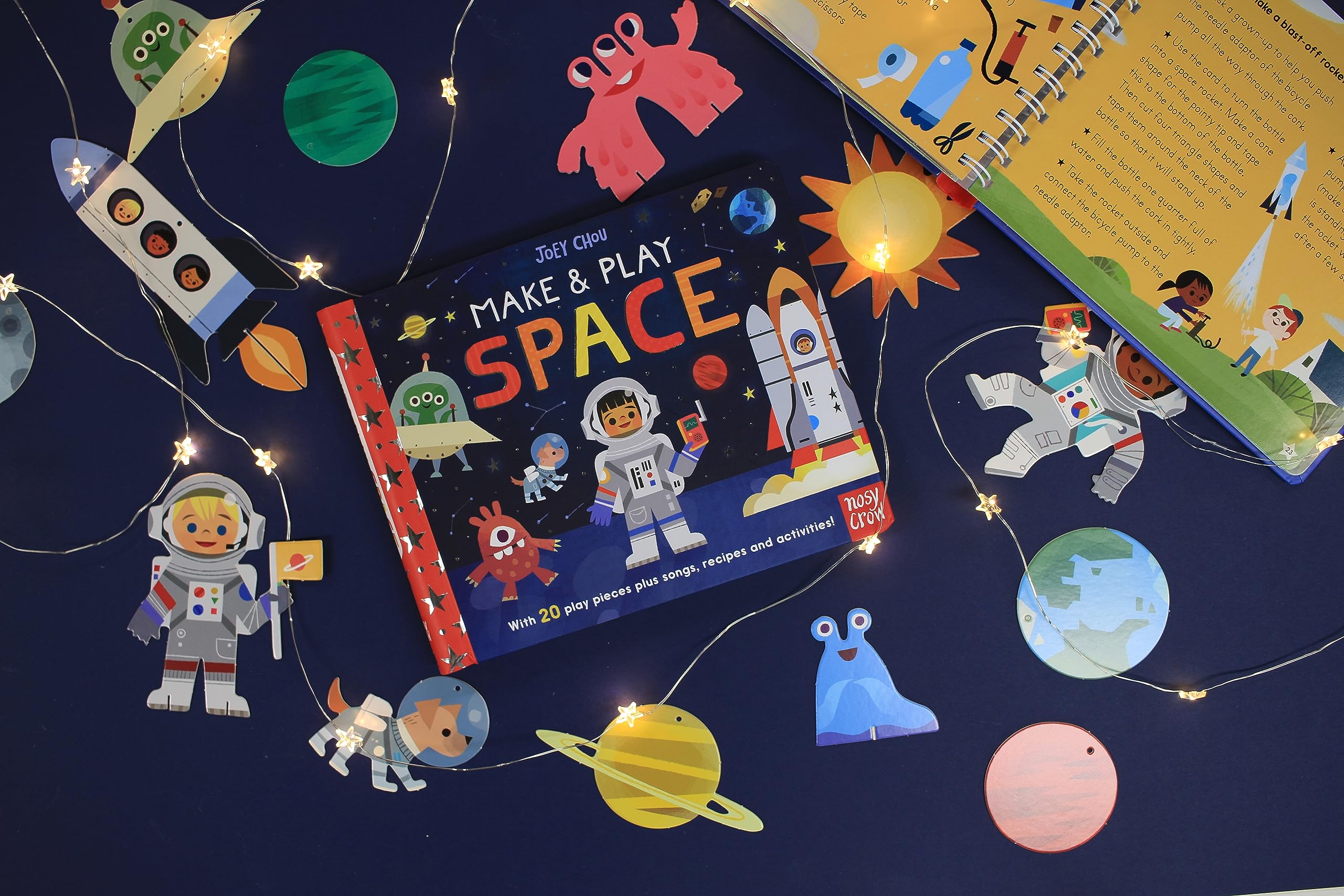 Make and Play: Space Exploration STEM Toy Kit for Kids - Educational Science Building Set for Creative Play & Learning - Perfect for Birthday Gifts & Classroom Activities