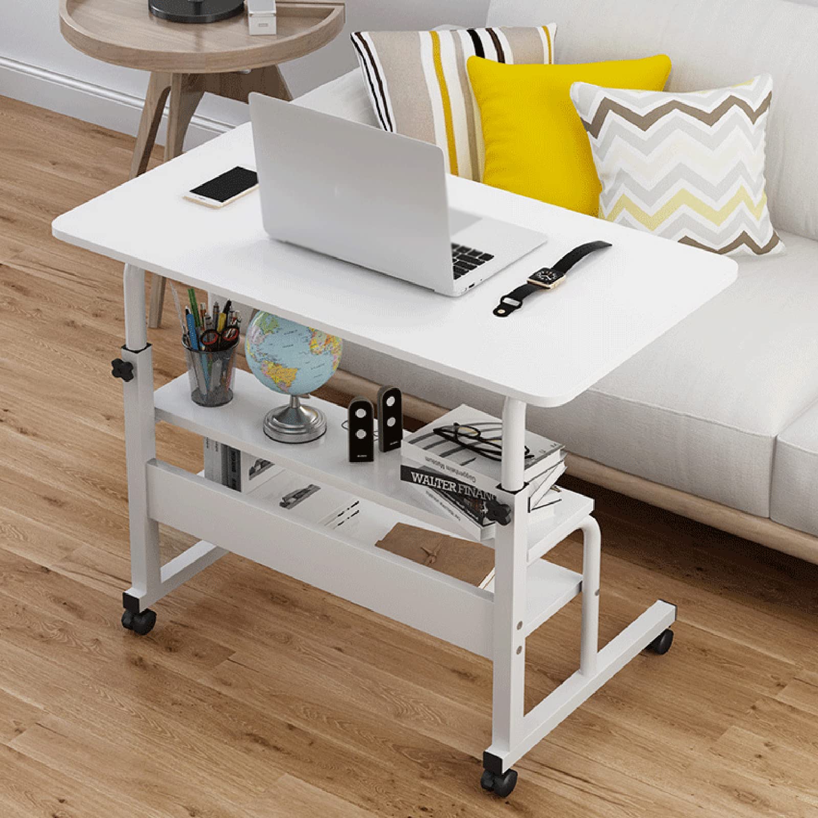 Lift Top Coffee Table with Hidden Storage - Modern Snack Side Table for Living Room, Bedroom & Balcony - Easy Assembly Blue - Perfect for Small Spaces and Entertaining Guests