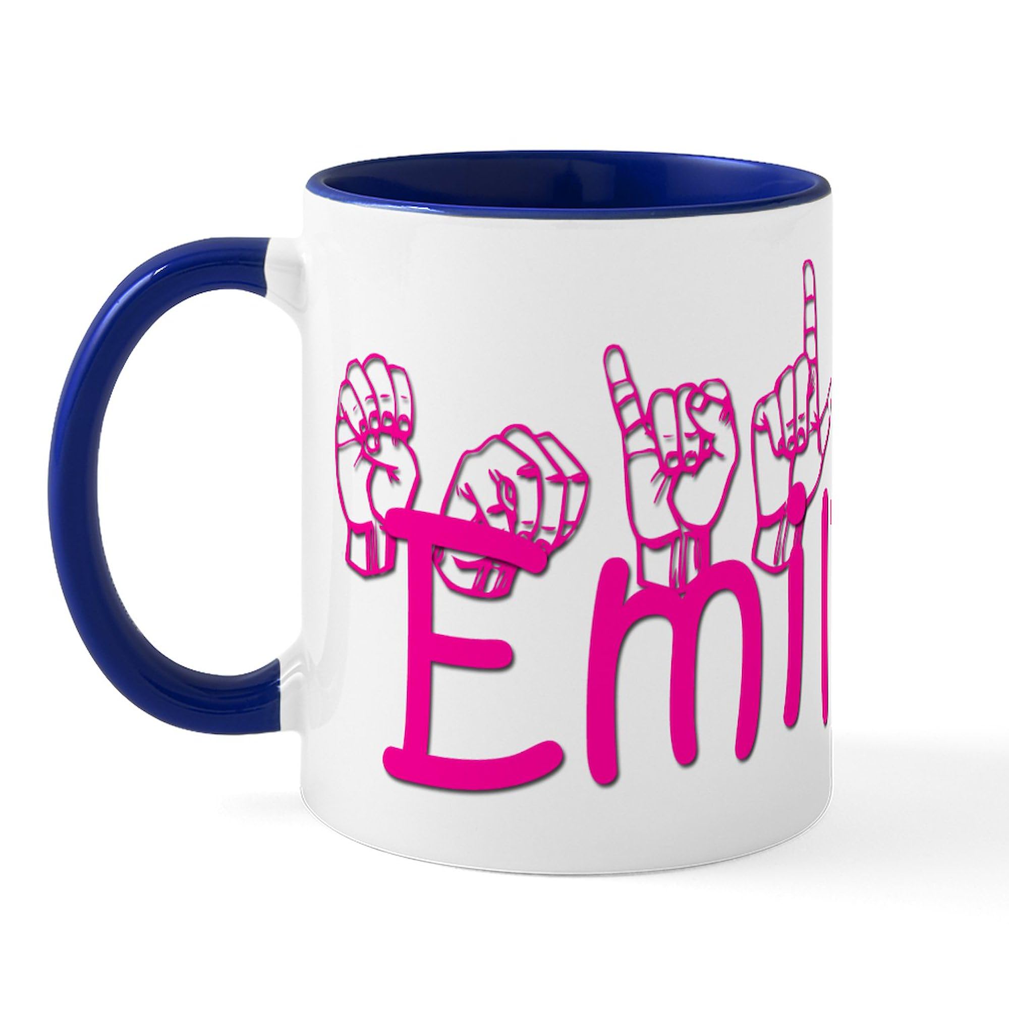 Emily Ceramic Coffee Mug 11 oz (325 ml) - Perfect for Tea, Hot Chocolate & Office Use - CafePress