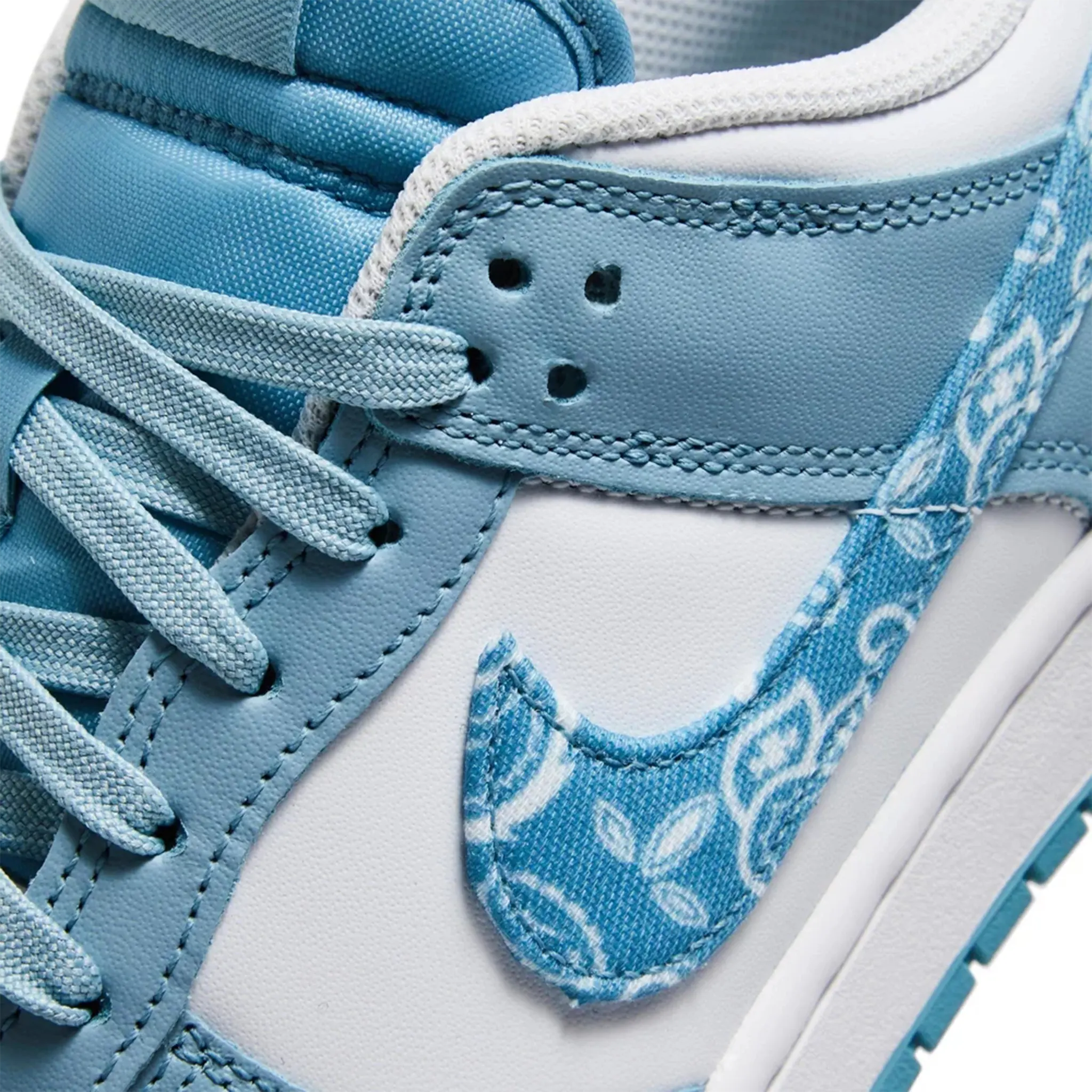 Nike Dunk Low Essential Paisley Pack Blue Women's Sneakers - Comfortable Casual Shoes for Running, Walking & Streetwear Fashion