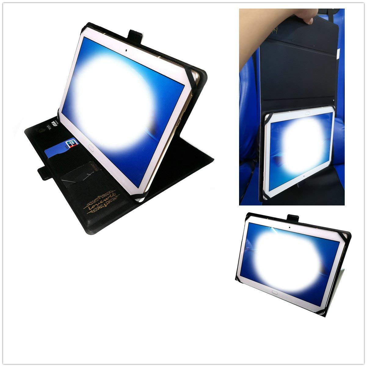 Premium PU Leather Tablet Case for PADGENE 10.1 Inch - Slim Stand Cover with HD Protection | Perfect for Work, Travel & Home Use
