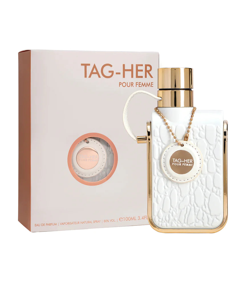 Armaf Tag Her 100ML EDP Spray for Women - Floral Fruity Perfume, Long-Lasting Fragrance for Date Night & Special Occasions