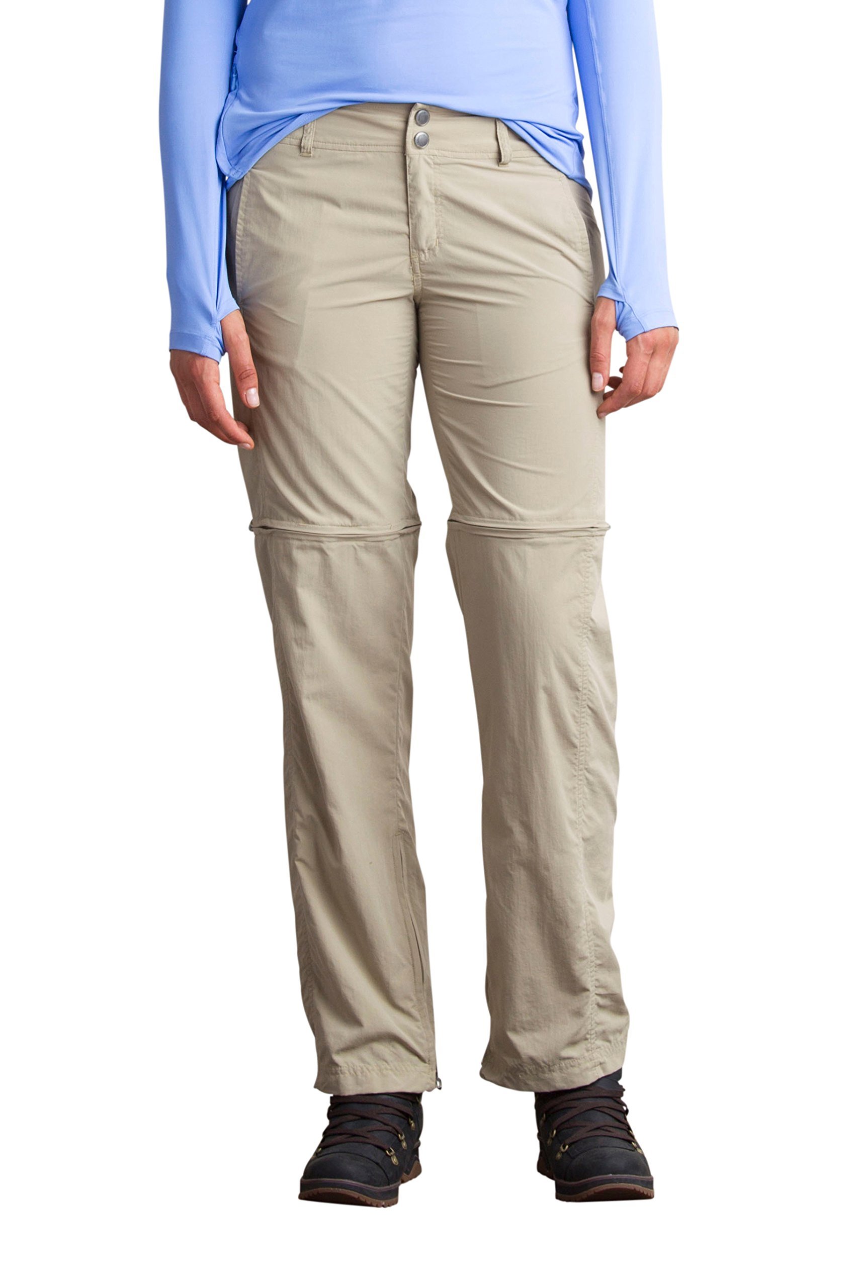 ExOfficio Women's BugsAway Sol Cool Ampario Convertible Hiking Pants - Lightweight, Insect-Repellent & Quick-Dry Travel Pants for Outdoor Adventures, Hiking & Camping