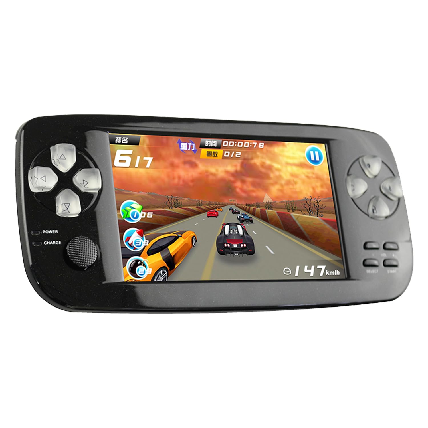 Retro Handheld Game Console with 3 Inch HD Screen - 3000 Classic Games Portable Video Game Player - Perfect Gift for Kids & Adults (Black) - Ideal for Travel, Commuting, and Home Entertainment