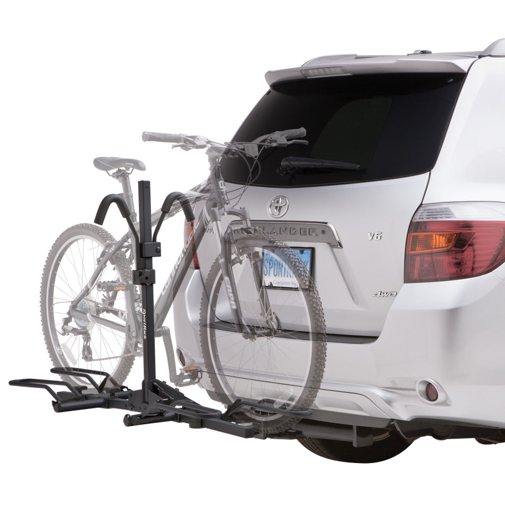 SportRack Crest 2 Locking Platform Bike Rack for Cars - Secure Bicycle Carrier for SUV, Sedan & Trucks - Perfect for Road Trips, Mountain Biking & Outdoor Adventures