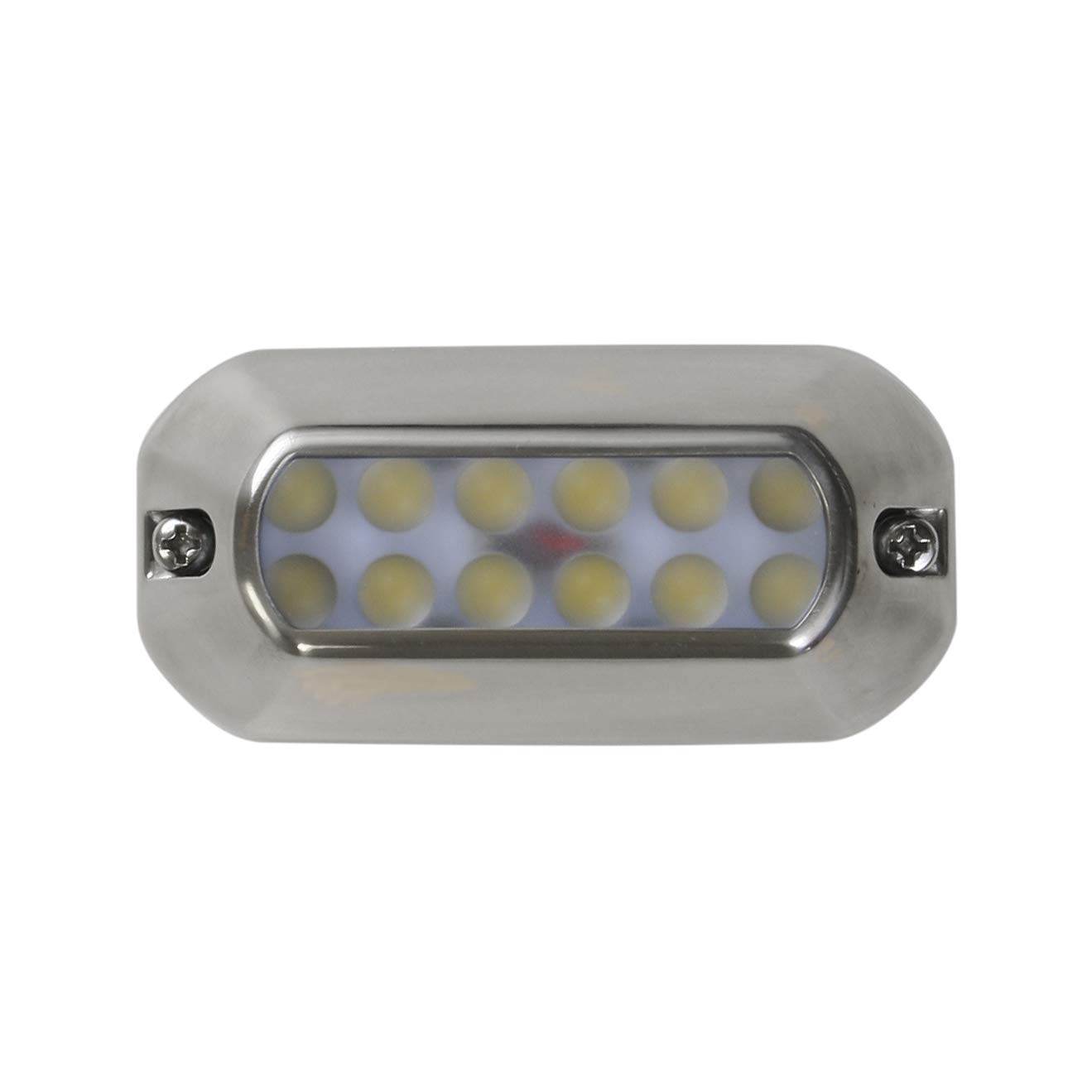 Scandvik 41430P White U-12 Underwater Light for Pool, Spa, and Fountain Lighting