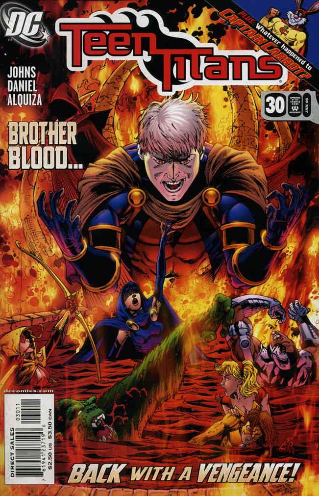 Teen Titans (3rd Series) #30 VF/NM DC Comics - Geoff Johns & Captain Carrot | Superhero Comic Book for Collectors & Fans | Perfect for Display & Investment