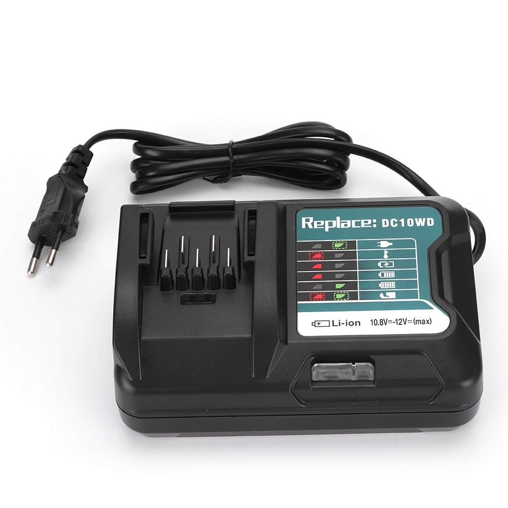 12V Lithium Battery Charger with EU Plug - Fast & Safe Charging for BL1016 - Perfect for Power Tools, Electric Scooters, and Outdoor Equipment