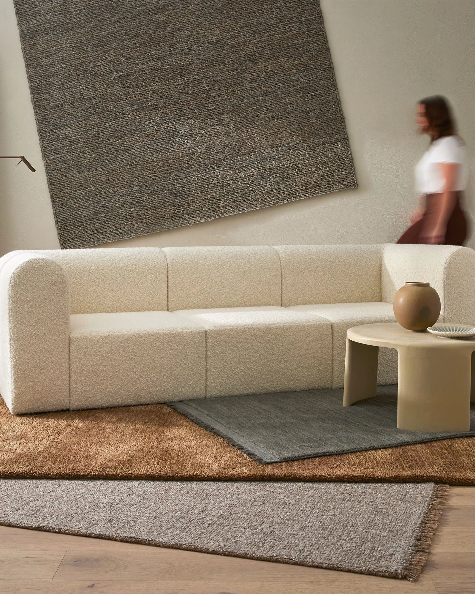 Silvio Rug Fog - Premium Non-Slip Rug Pad for Hardwood Floors | Perfect for Living Room, Bedroom & Office | Enhances Safety & Comfort