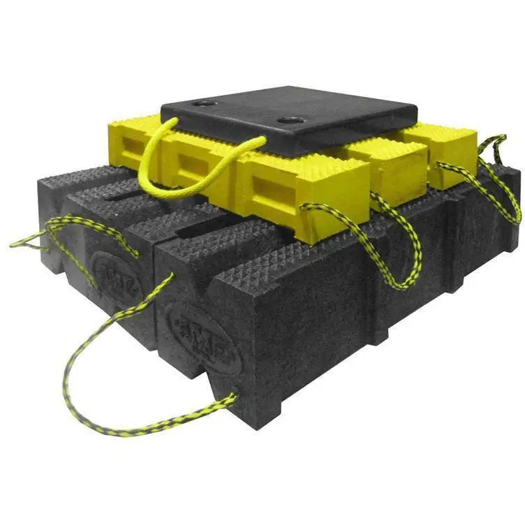 AME Cribbing Block Kit - Heavy Duty Wooden Support Blocks for Vehicle Recovery, Construction & Emergency Scenes | Perfect for Off-Roading, Towing & Stabilization