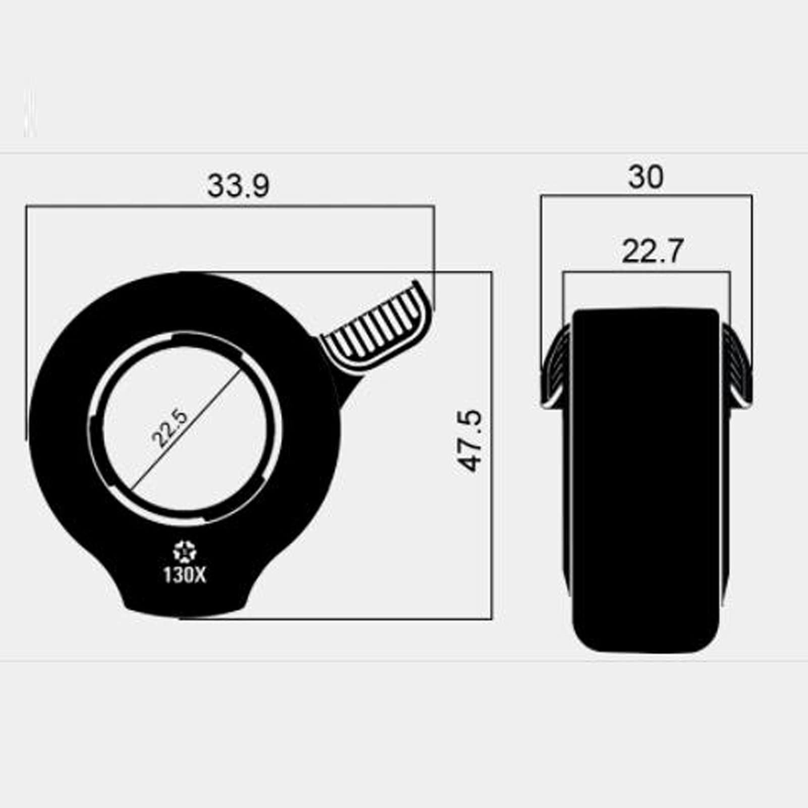 VGEBY 130X Thumb Throttle 24V-72V with Connector - Compatible with BBS01 BBS02 E-Bike Conversion Kits - Perfect for Electric Bicycle Upgrades & DIY E-Bike Projects