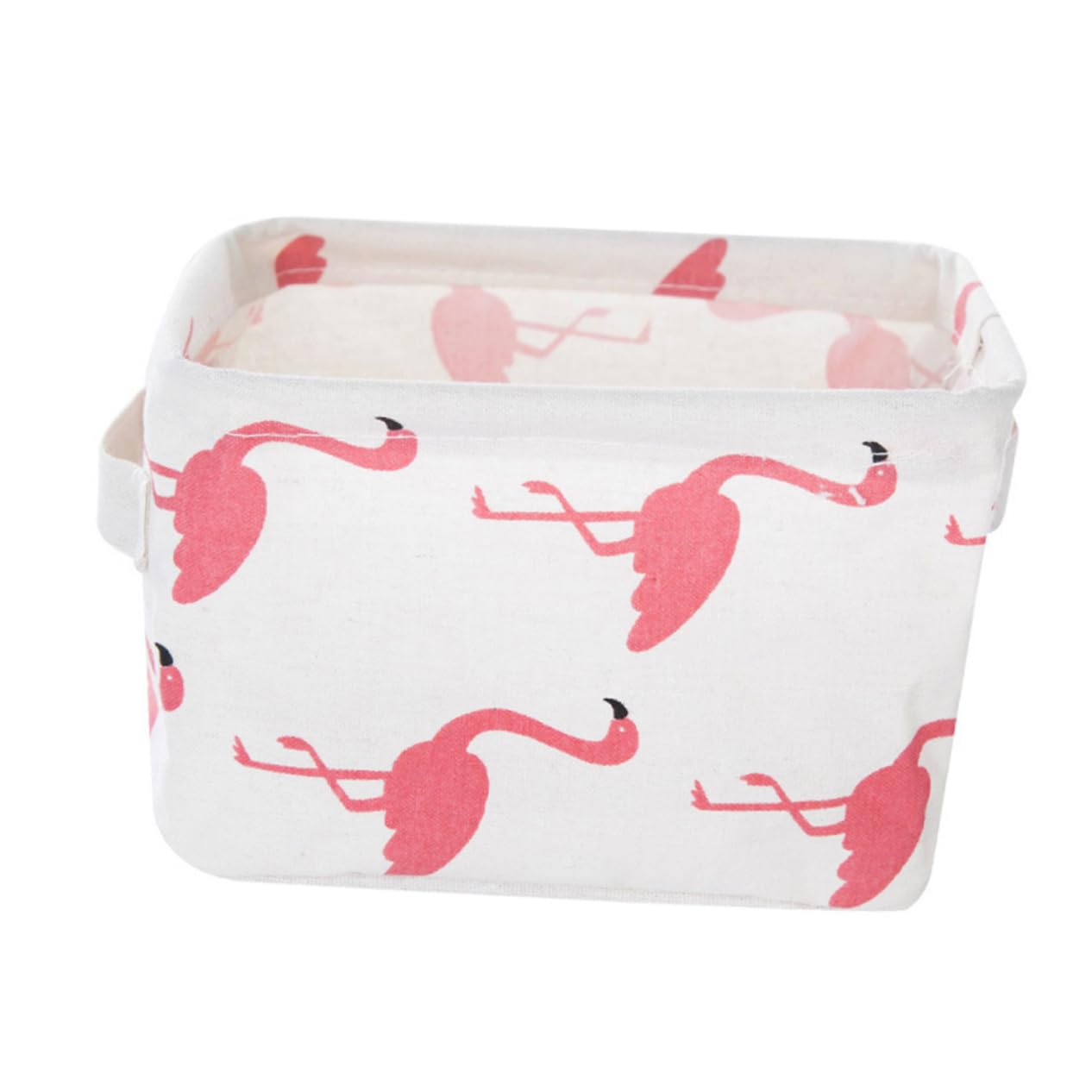 IMIKEYA Foldable Fabric Desk Organizer with Handle - Storage Bins for Snacks, Toiletries & Office Supplies | Perfect for Home, Office & Dorm Organization