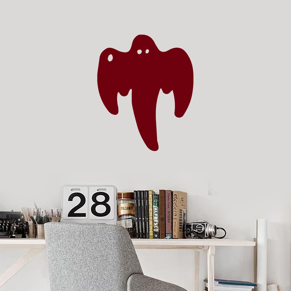 Premium Halloween Koenigsegg Ghost (Burgundy) Waterproof Vinyl Decals - Set of 2 for Laptop, Phone, Helmet, Car Window, Bumper, Mug, Cup, Door & Wall Decor - Perfect for Halloween Party Decorations & Gift Giving