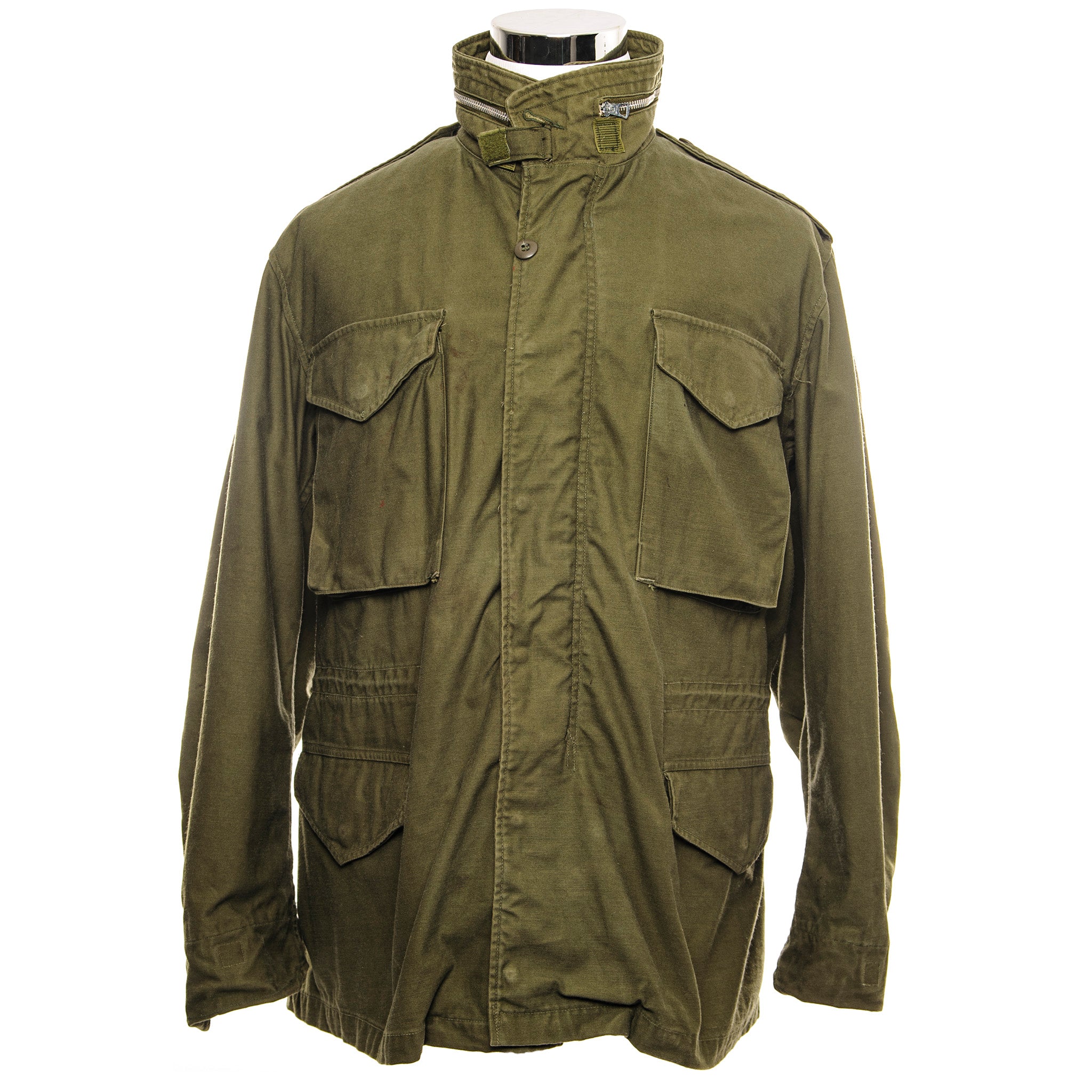 Vintage US Army M-1965 M65 Field Jacket - Vietnam War Era Military Jacket - Medium Regular Size - Perfect for Outdoor Adventures, Historical Reenactments & Casual Wear