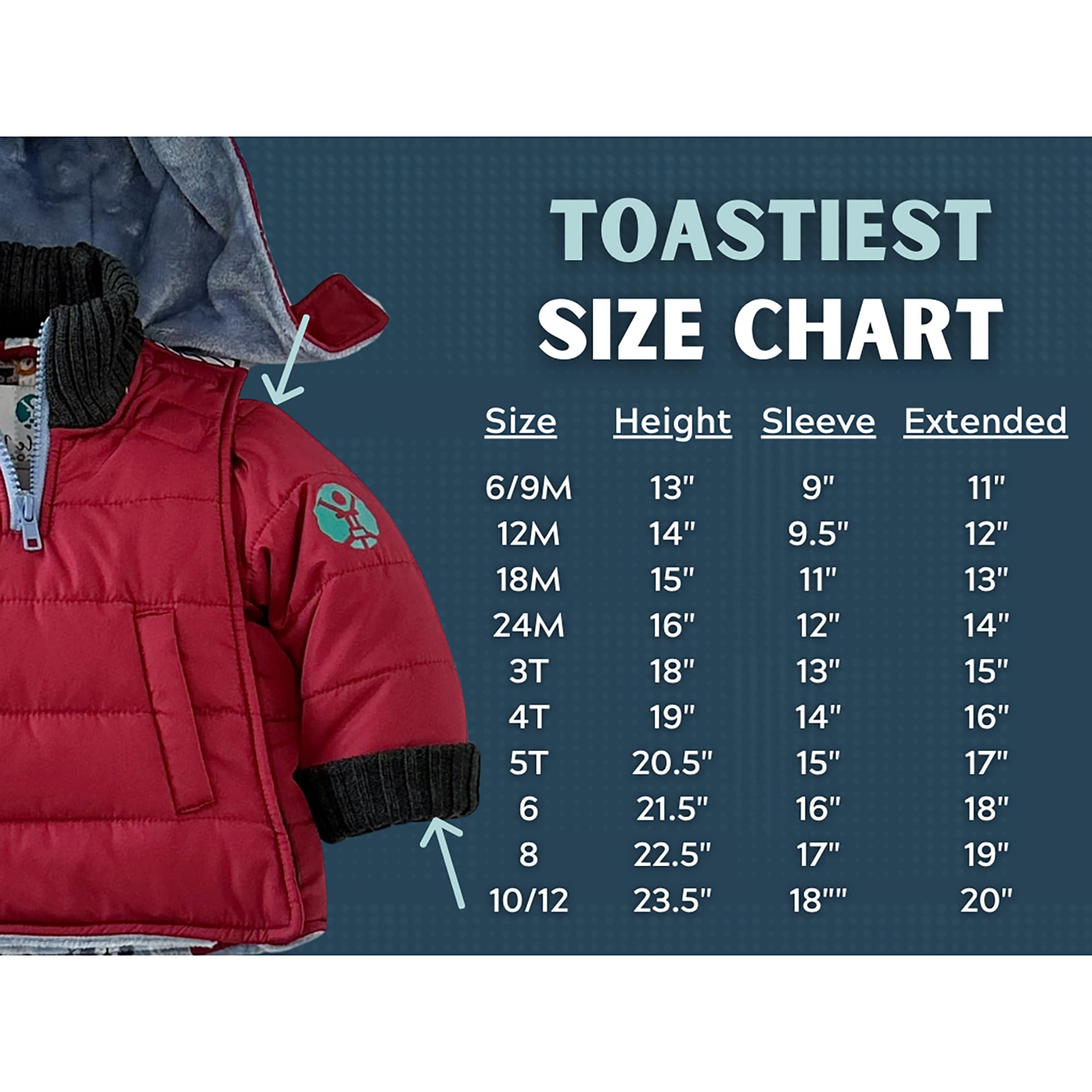 Buckle Me Baby Winter Coat – Warmest Car Seat Jacket for Boys & Girls (6 Months-6 Years) | Shark Tank Featured | Safe & Cozy for Outdoor Play, School & Winter Travel