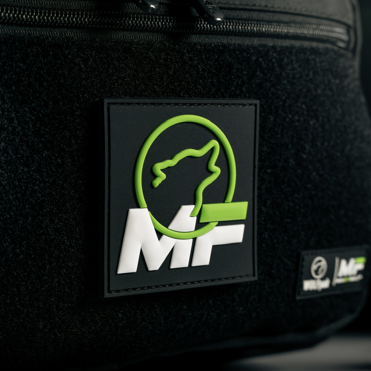 MegaFit x WOLFpak Collaboration Patch - Premium Embroidered Badge for Backpacks, Jackets & Gear - Perfect for Outdoor Adventures, Hiking & Tactical Use