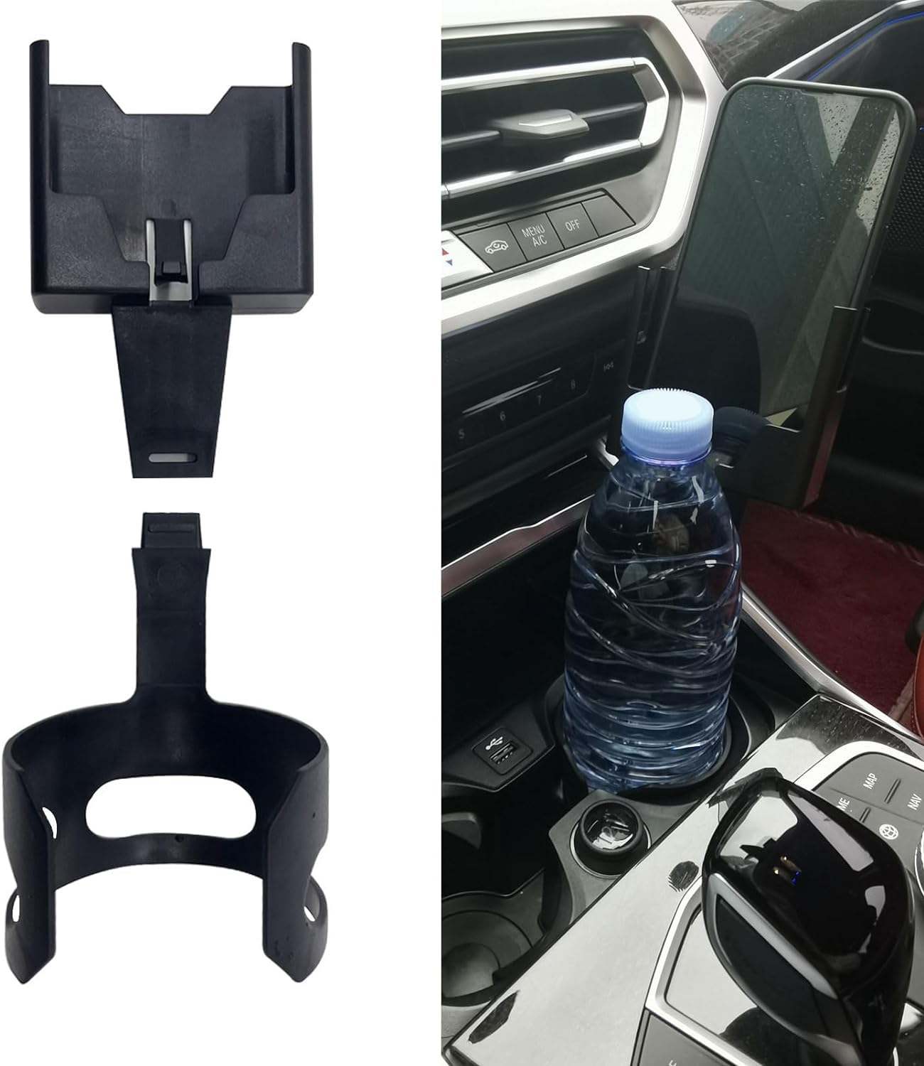 Universal Car Cup Holder Phone Mount - 9
