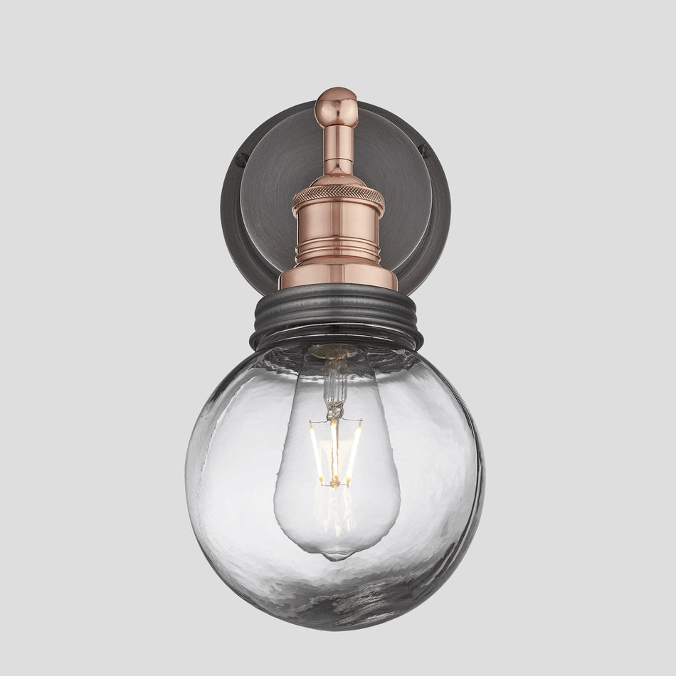 Brooklyn Outdoor IP65 Globe Wall Light - Weatherproof, Durable & Stylish - Perfect for Patio, Garden & Porch Lighting
