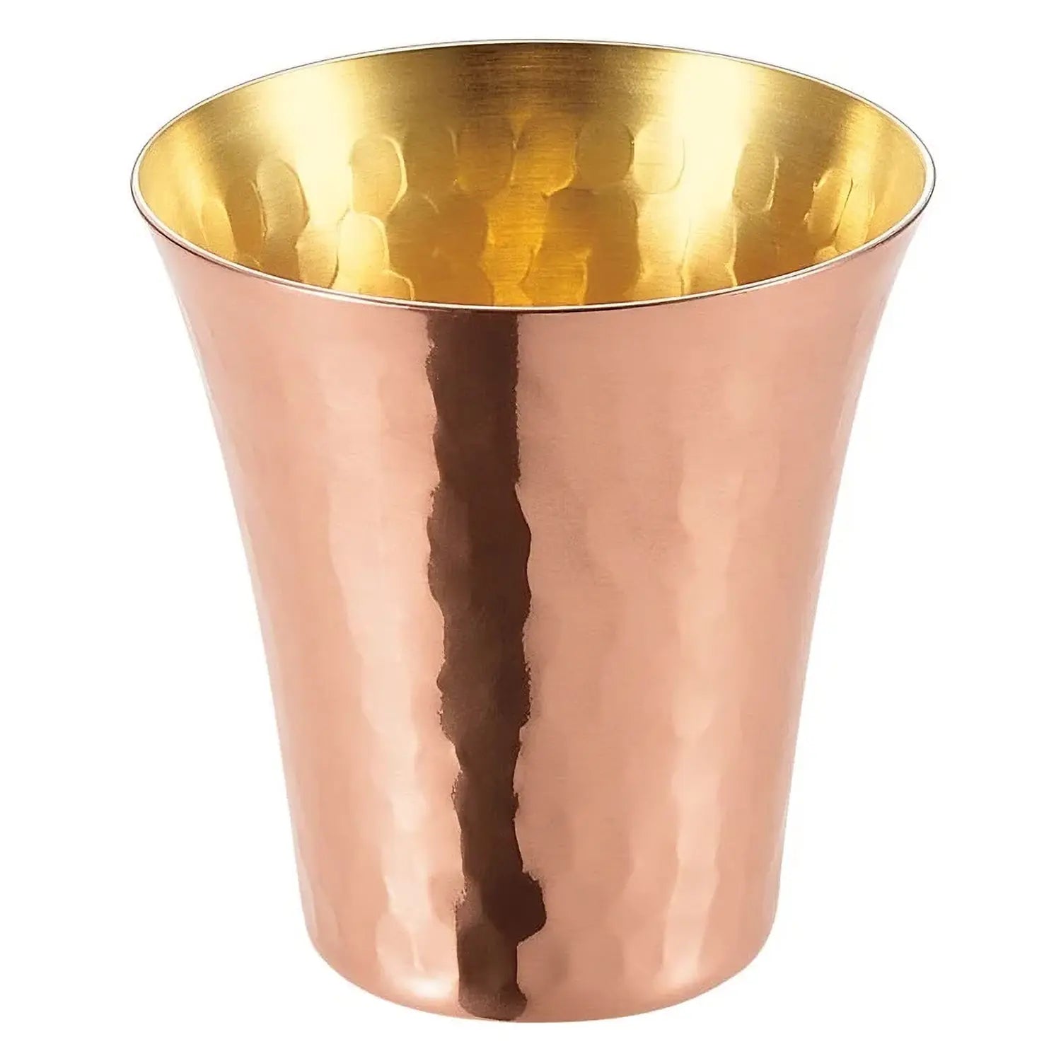 Asahi Copper Cold Sake Cup Set - 65ml (2 Pieces) - Japanese Style Drinking Cups for Sake, Whiskey & Cocktails - Perfect for Home Bar, Parties & Gift Giving