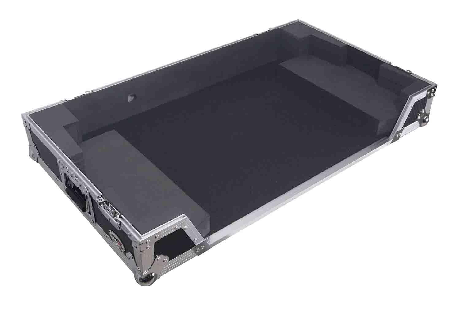 ProX XS-OPUSQUADW ATA Flight Case for Pioneer Opus Quad DJ Controller - Heavy Duty Road Case with 1U Rack Space & Wheels | Perfect for Touring DJs & Mobile Performances