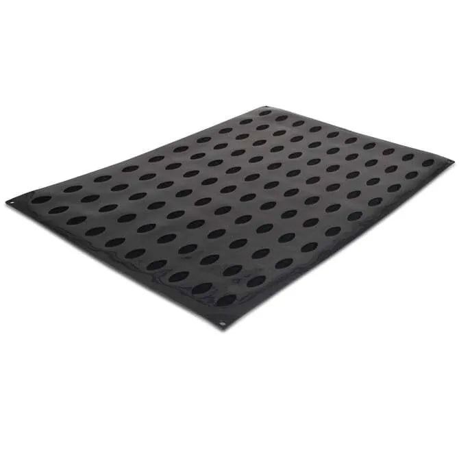 Pavoflex Silicone Mini Quenelle Mold - 100 Forms for Professional Chefs & Home Baking - Perfect for Chocolate, Butter, Ice Cream & Dessert Garnishing