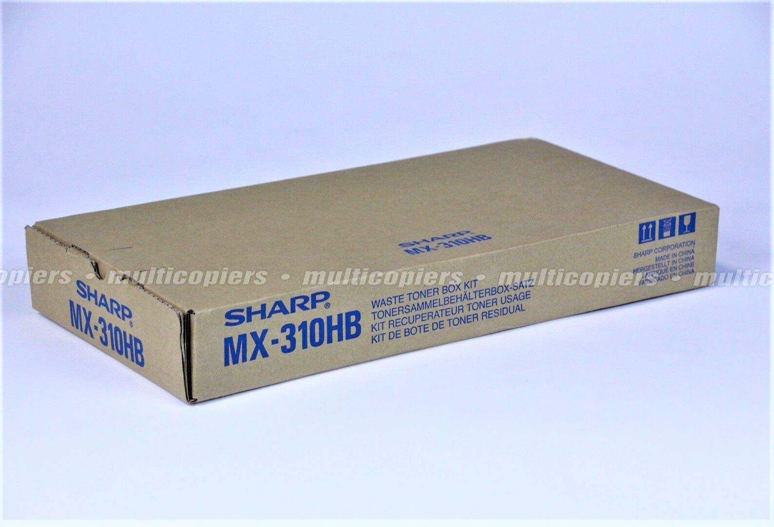 Genuine Sharp MX310HB (MX-310HB) Waste Toner Container Replacement for MX-2600N & MX-3100N Printers - High-Quality OEM Toner Waste Box for Office & Home Printing Needs