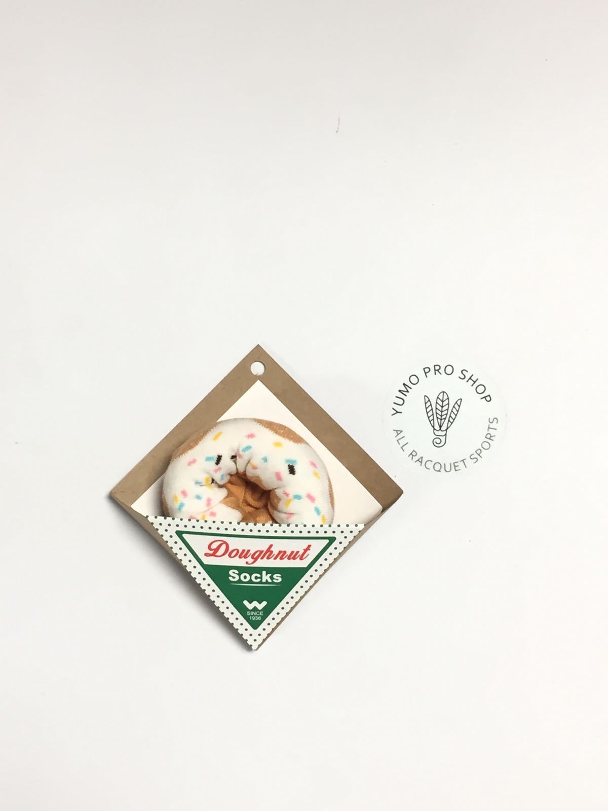 Vanilla Doughnut Socks - Soft & Comfortable Donut-Themed Ankle Socks for Women & Men - Perfect for Casual Wear, Gifts, and Donut Lovers