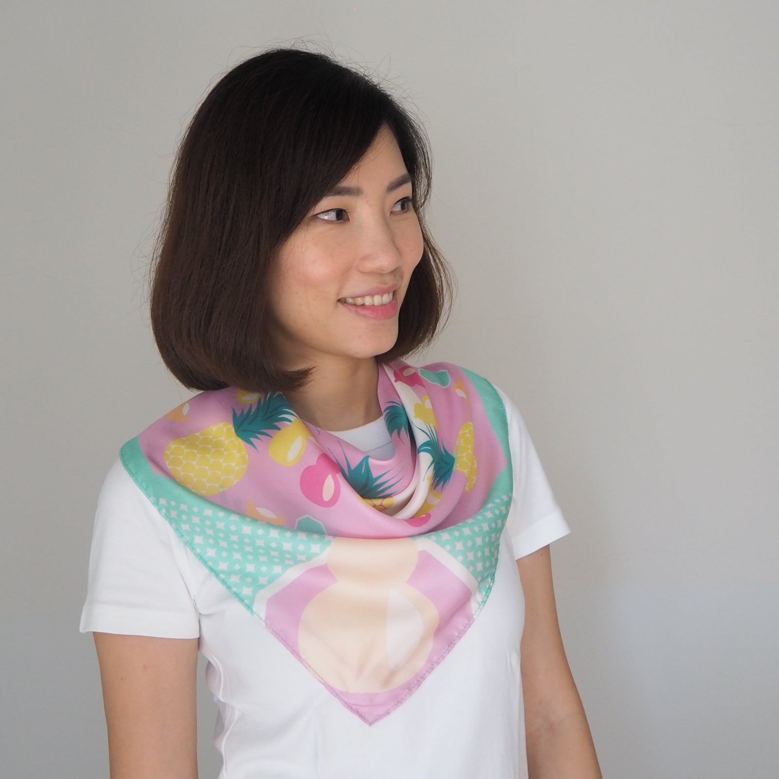 Lucky Silk Scarf for Women - Elegant Fashion Accessory for Parties, Weddings & Special Occasions