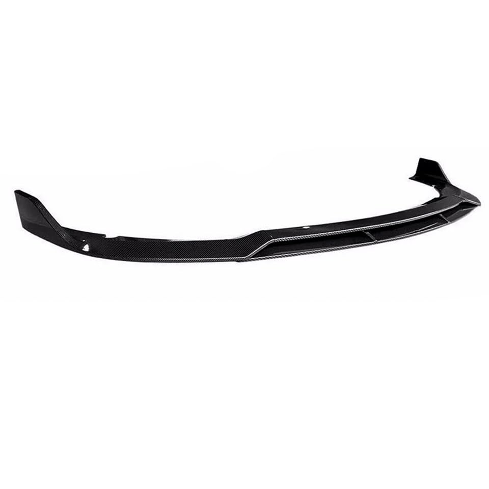 Carbon Fiber Front Bumper Lip Spoiler for 2015-2022 Dodge Charger SRT | Body Kit Splitter & Air Chin | Aggressive Style Upgrade for Street Racing & Car Shows