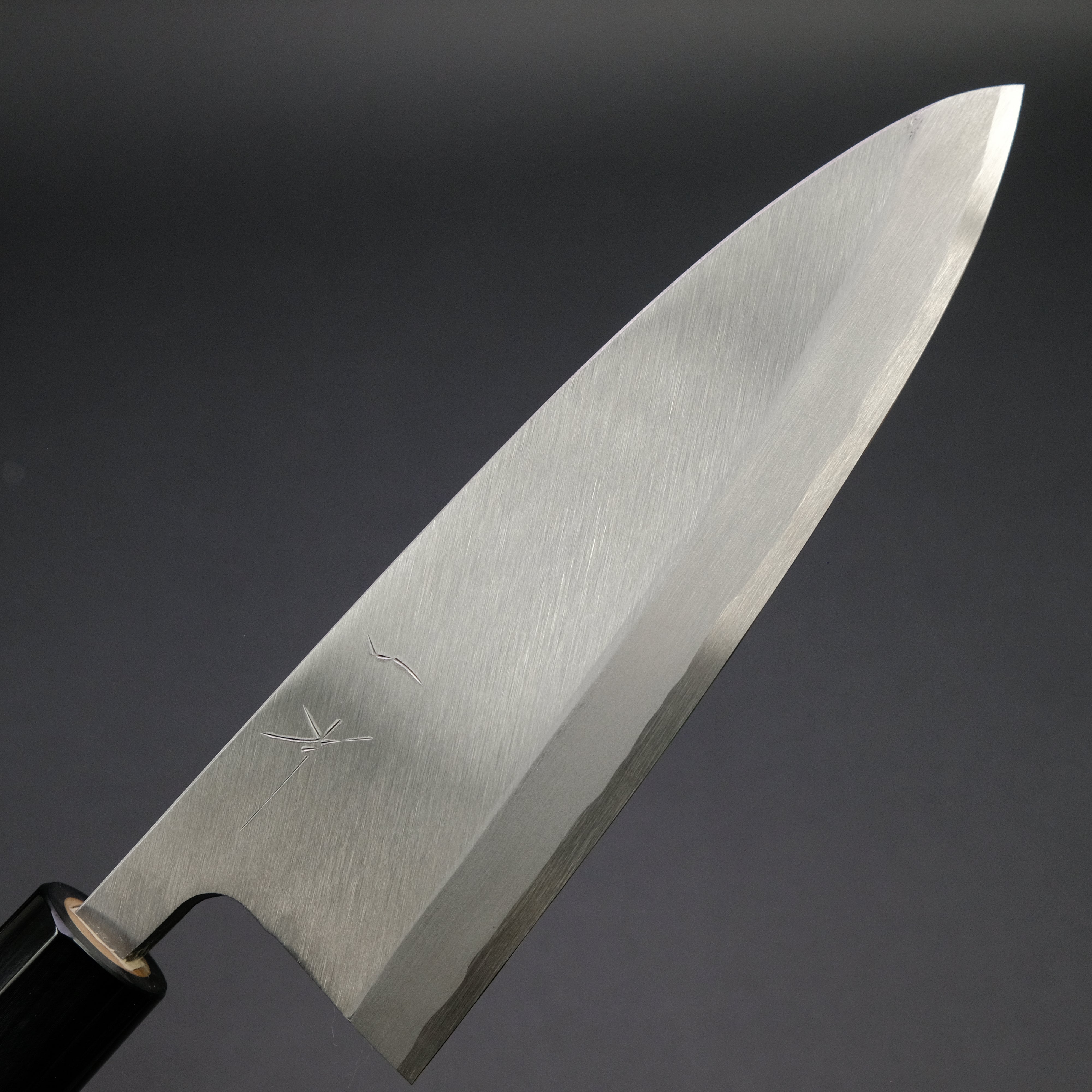 Hitohira Gorobei Blue #2 Deba Knife 180mm - Japanese Chef Knife with Ho Wood D-Shaped Handle - Perfect for Sushi, Fish Filleting & Asian Cuisine