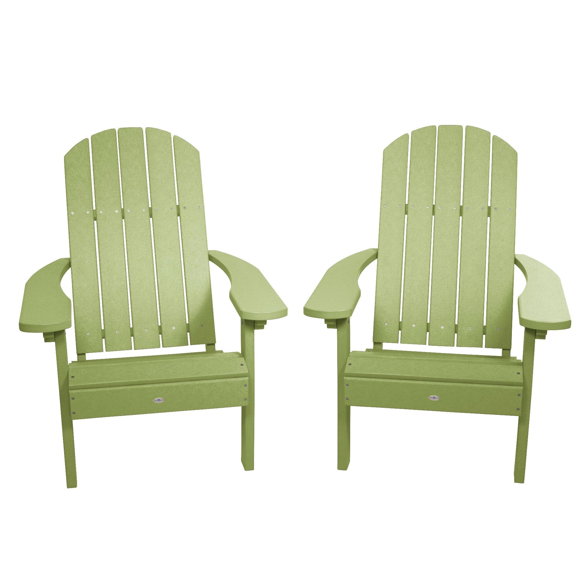 Premium Cape Classic Adirondack Chairs (Set of 2) - Weather-Resistant Outdoor Patio Furniture for Backyard, Garden & Beach Relaxation