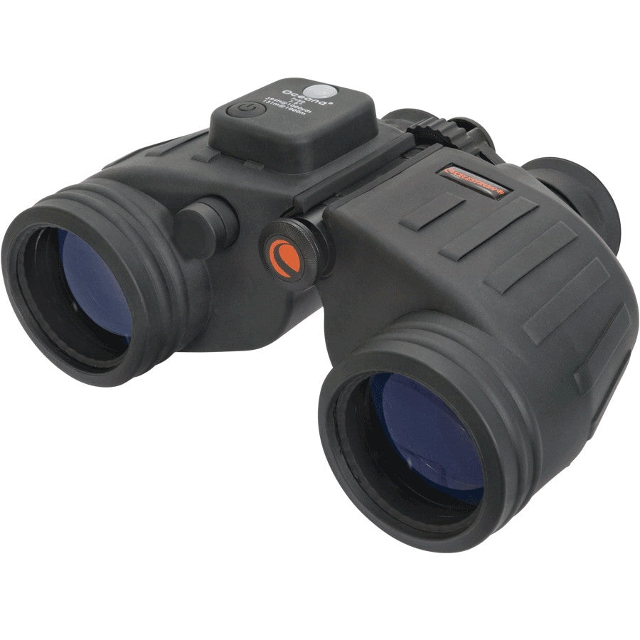 Celestron Oceana 7x50 Marine Binoculars with Built-in Compass - Waterproof & Fogproof for Boating, Sailing, and Outdoor Adventures