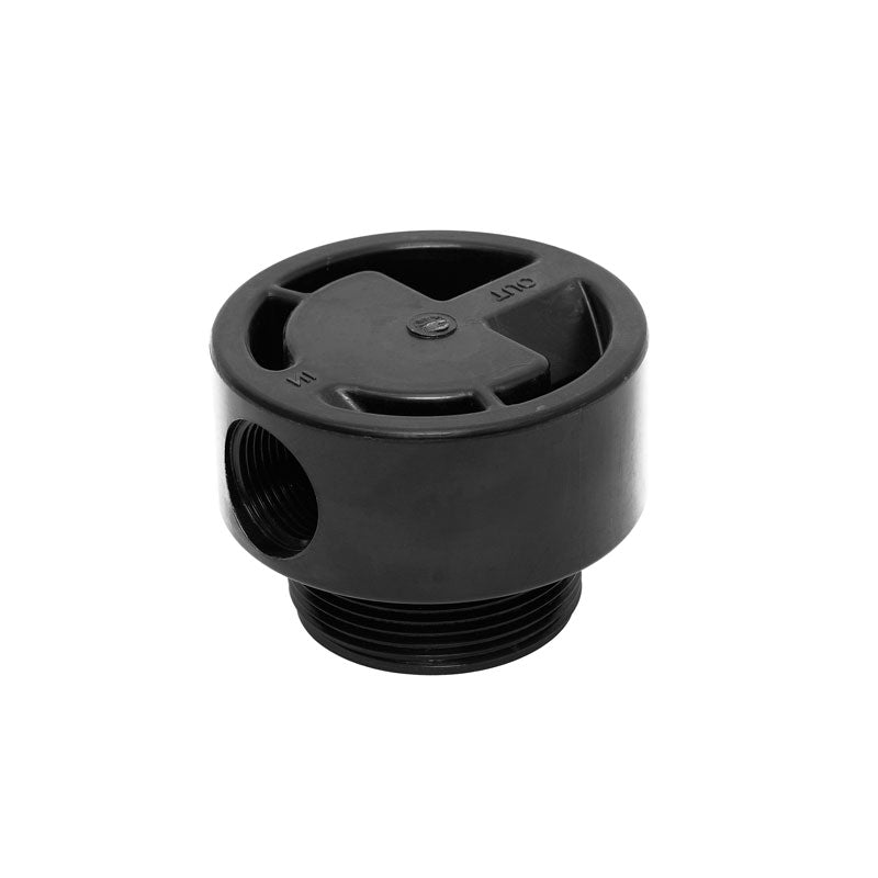 1/2 Inch In/Out DI Tank Cap with Pipe Threads - Perfect for Water Filtration Systems, Reverse Osmosis, and Industrial Applications