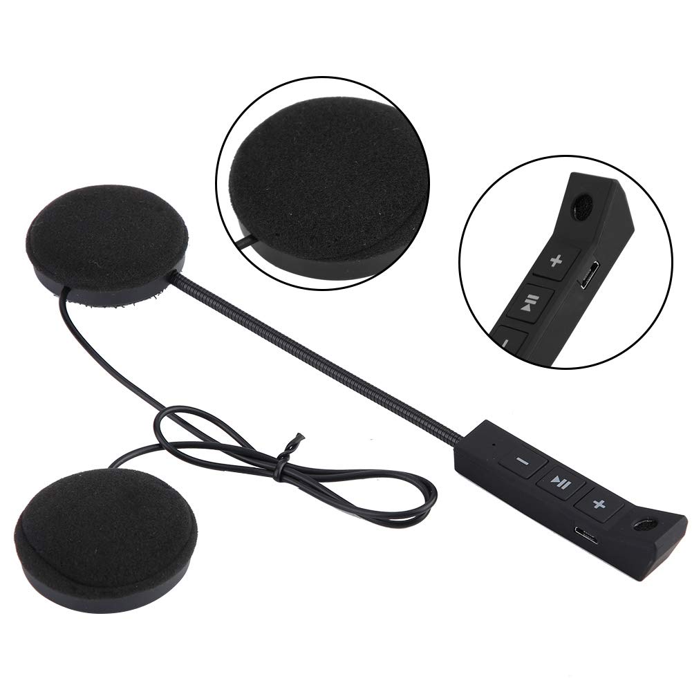 Estink BT11 Motorcycle Helmet Bluetooth Headset - Wireless Hands-Free Calling, HiFi Audio, Rechargeable Battery for Safe Riding & Communication