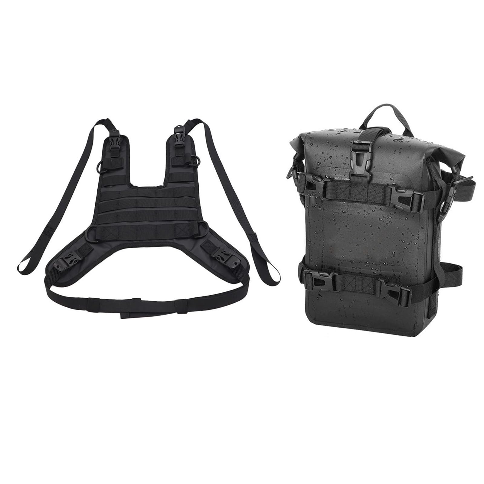 Weatherproof Motorcycle Tank Cover - Comfortable & Stylish for Tank Bag Protection - 2nd Gen