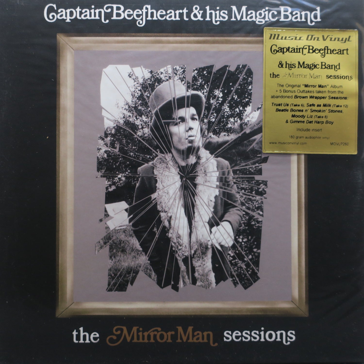 CAPTAIN BEEFHEART 'Mirror Man Sessions' 180g Vinyl 2LP Record - Limited Edition High-Quality Audiophile Vinyl for Music Collectors & Vintage Rock Enthusiasts - Perfect for Home Listening, Record Collections & Gift Giving