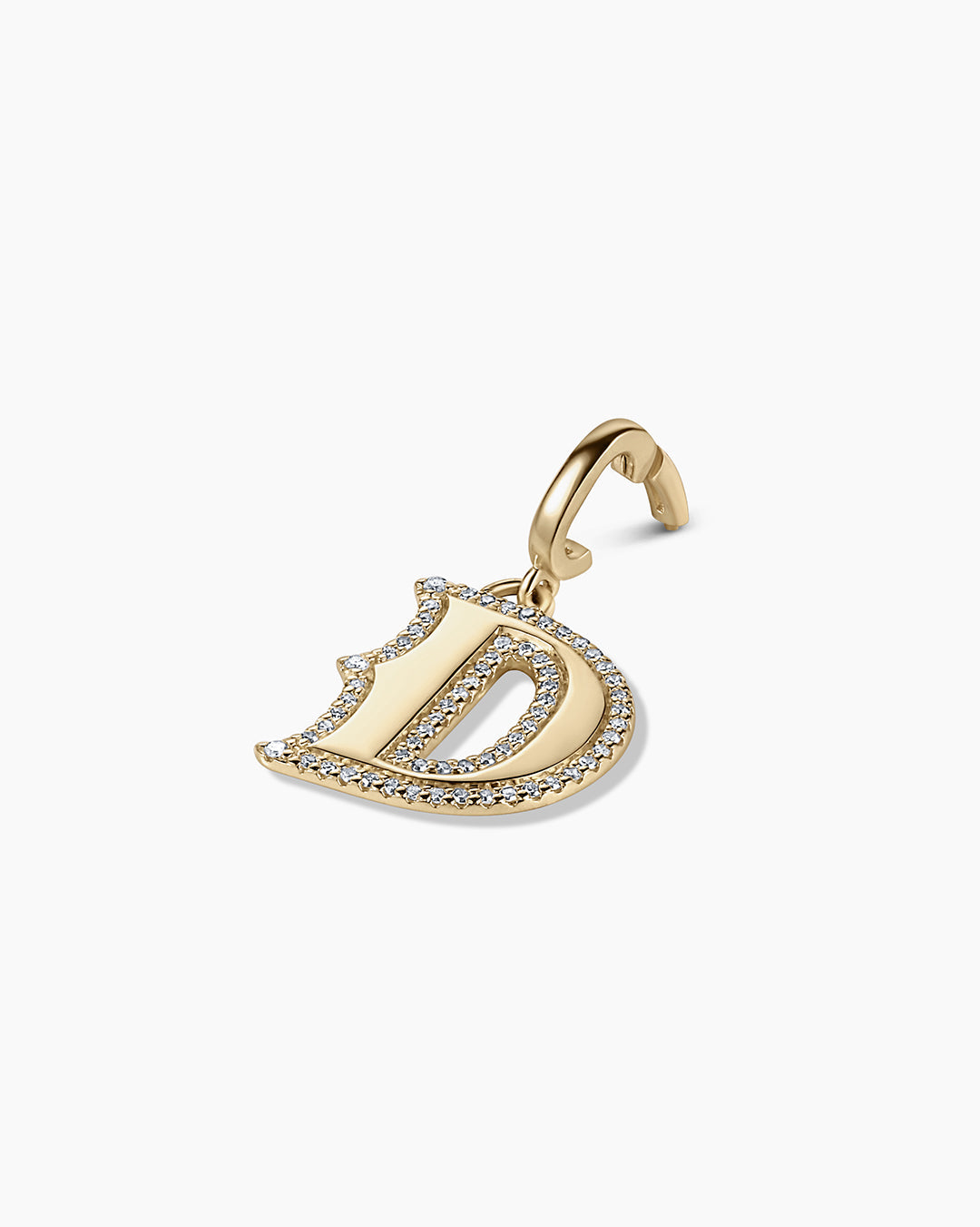 Diamond Era Alphabet Charm - Elegant Initial Pendant Necklace for Women, Personalized Jewelry Gift for Her, Perfect for Birthdays, Anniversaries & Special Occasions
