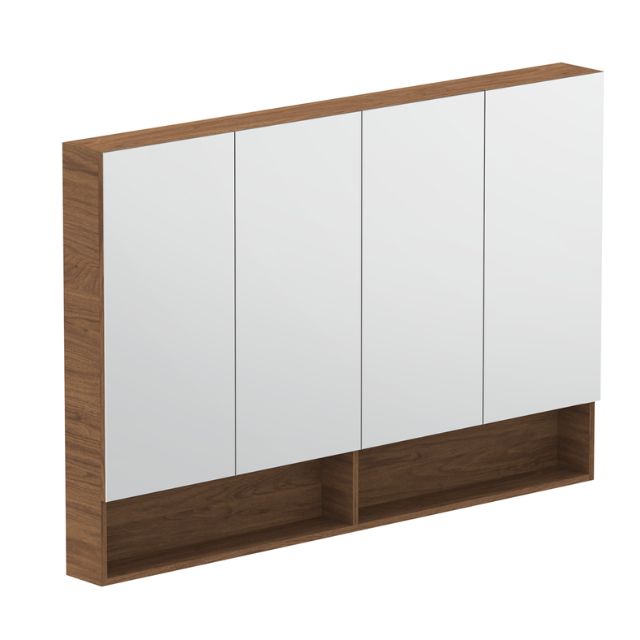 ADP Eli Shaving Cabinet - Wall Mounted Bathroom Storage with Mirror, Perfect for Razor & Toiletries Organization - Ideal for Small Bathrooms & Vanities